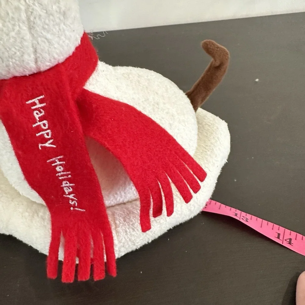 Hallmark Jingle Pals 2004 Singing Animated Snowman Dog Xmas Plush Musical Jingle